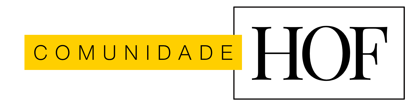 Logotipo Comunidade HOF